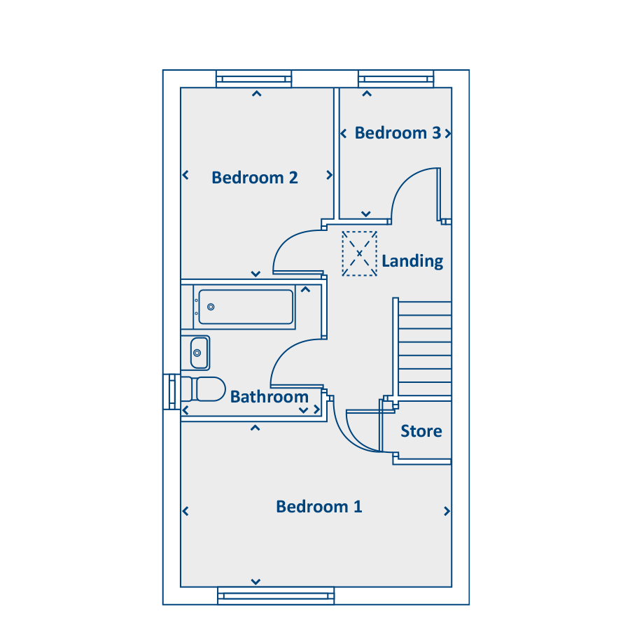 First Floor Floorplan