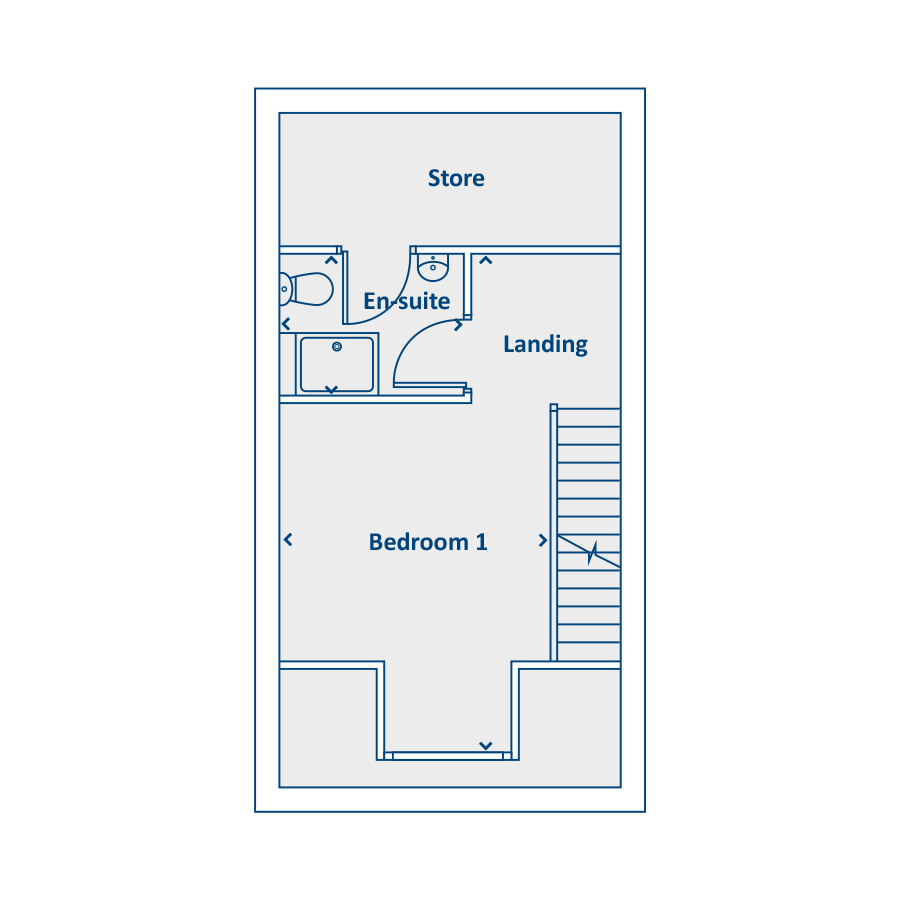 Second Floor Floorplan