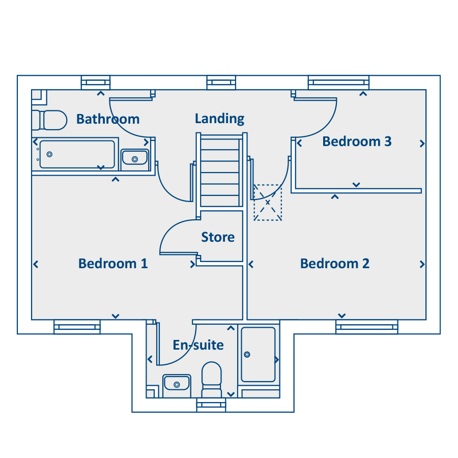 First Floor Floorplan