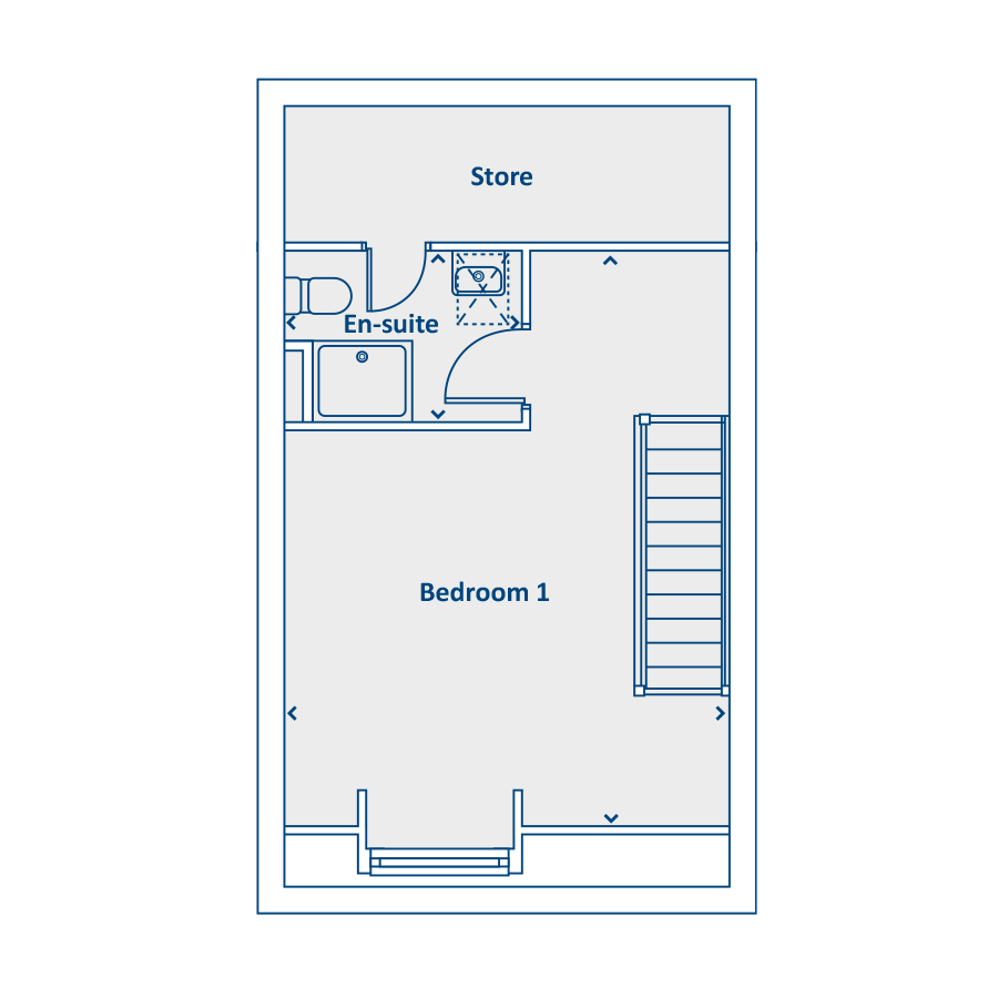 Second Floor Floorplan