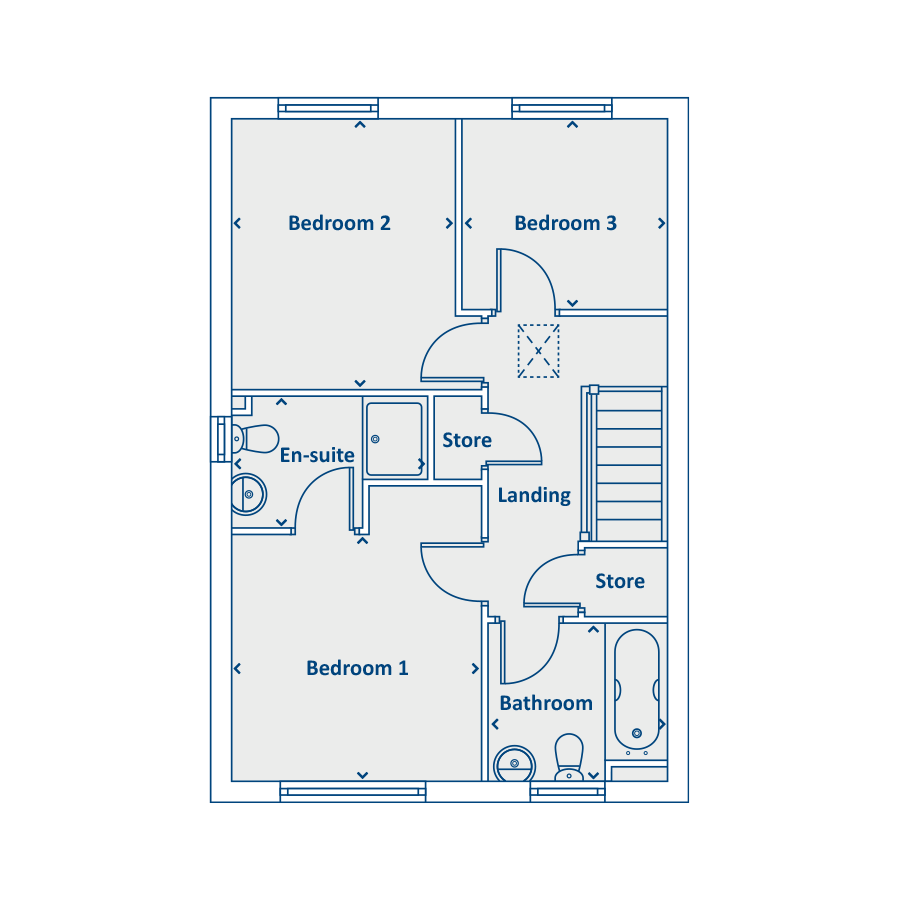 First Floor Floorplan