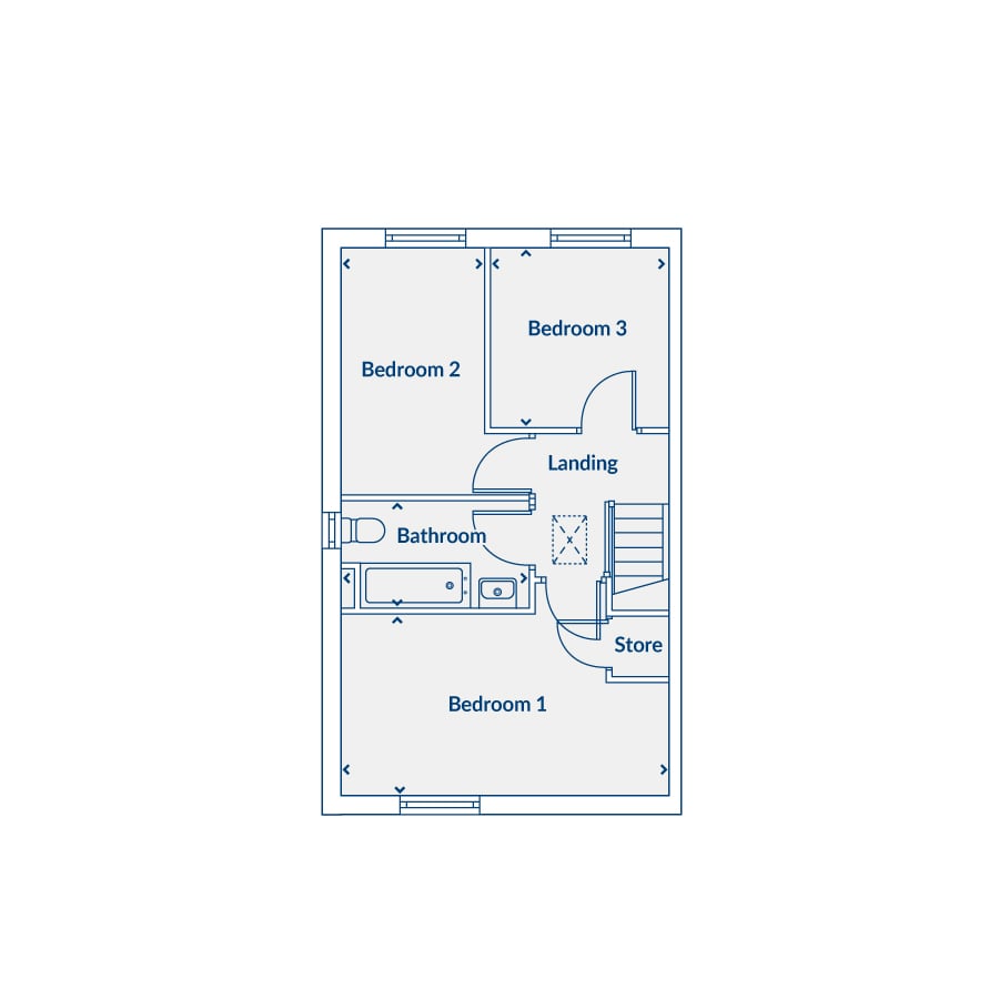 First Floor Floorplan