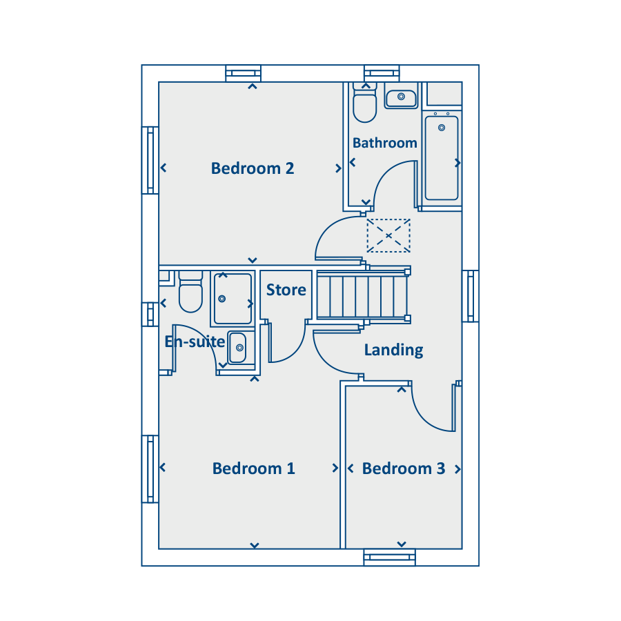 First Floor Floorplan