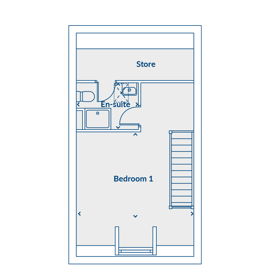 Second Floor Floorplan