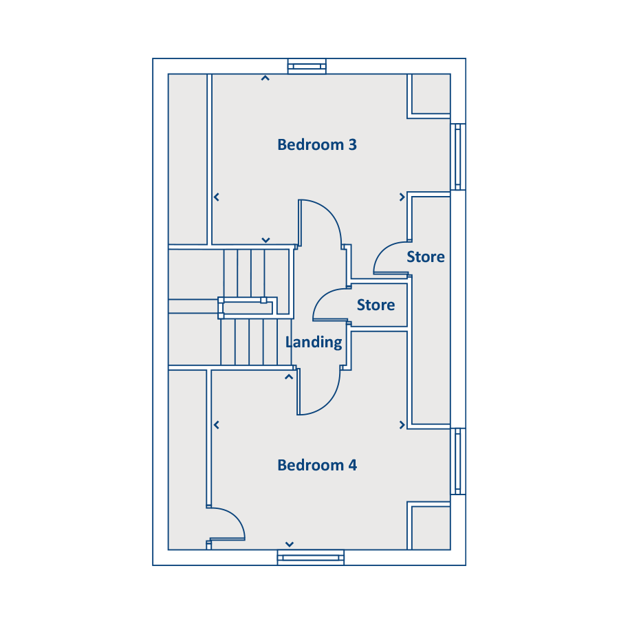 Second Floor Floorplan