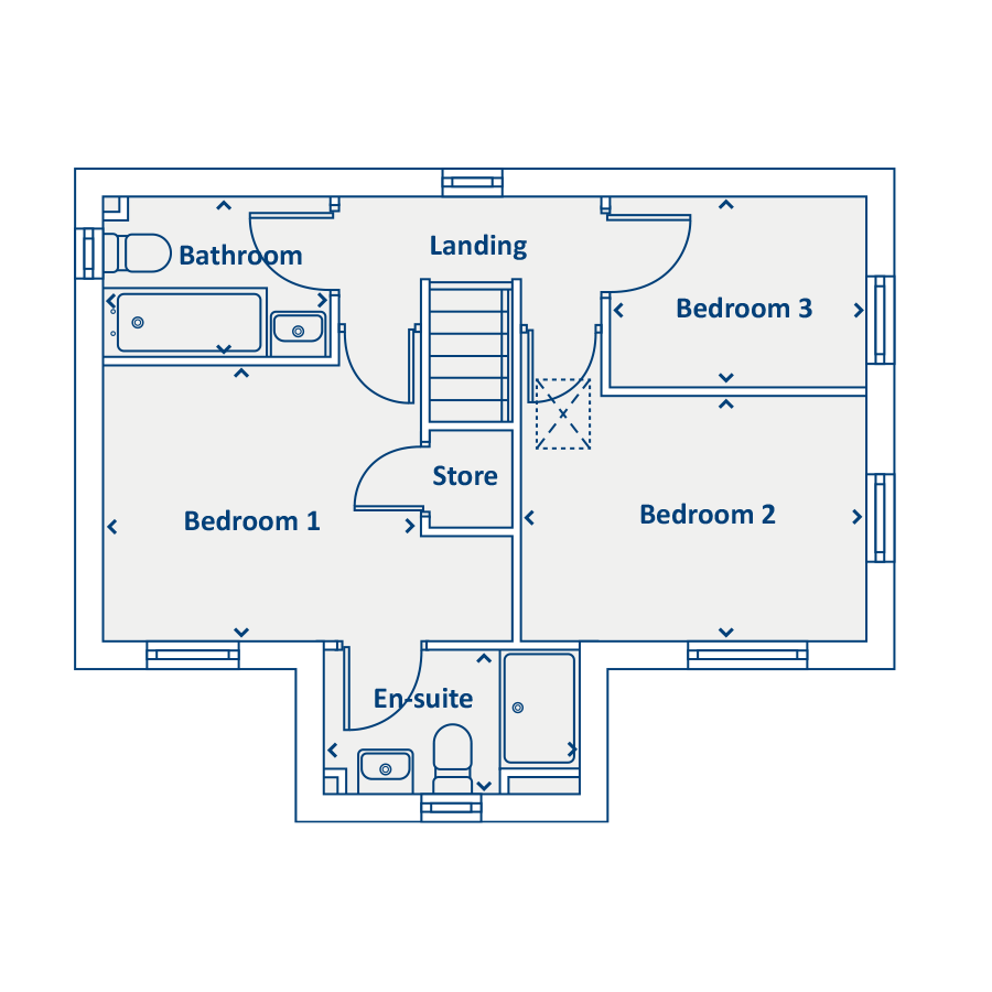 First Floor Floorplan