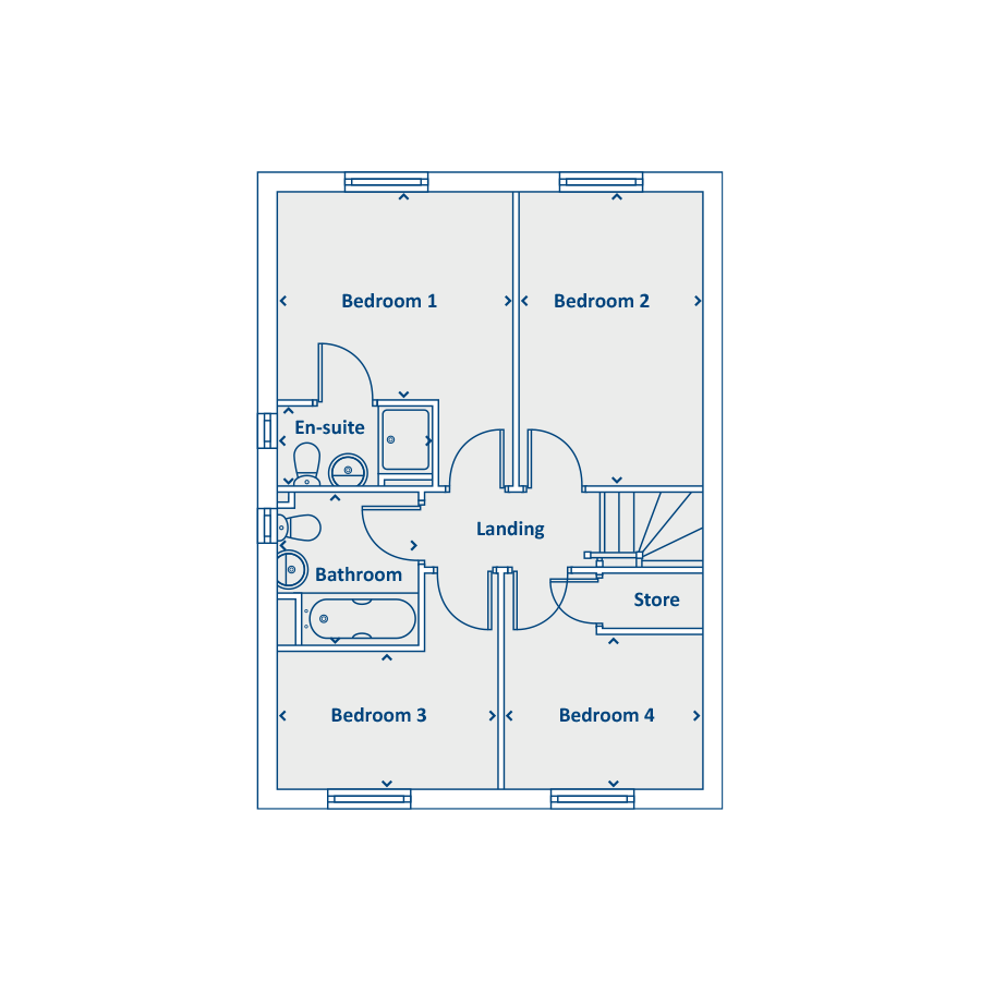 First Floor Floorplan