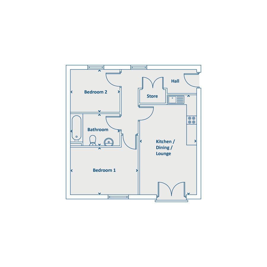 Apartment Layout Floorplan