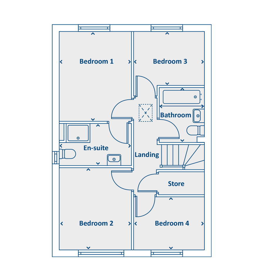 First Floor Floorplan
