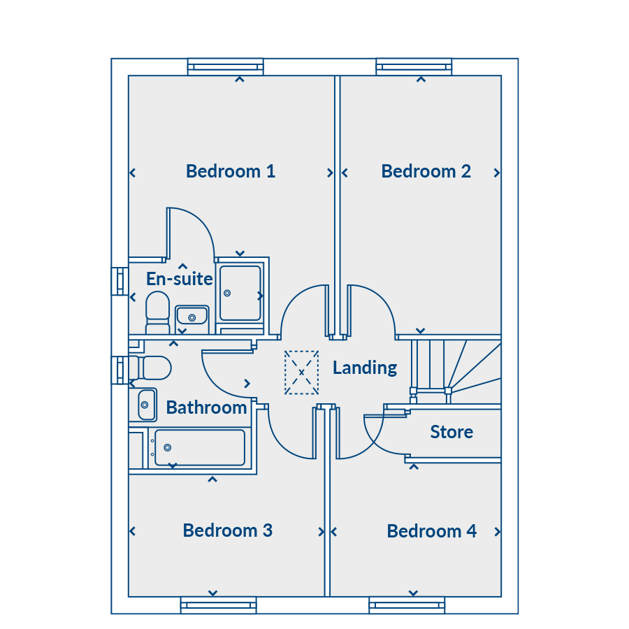 First Floor Floorplan
