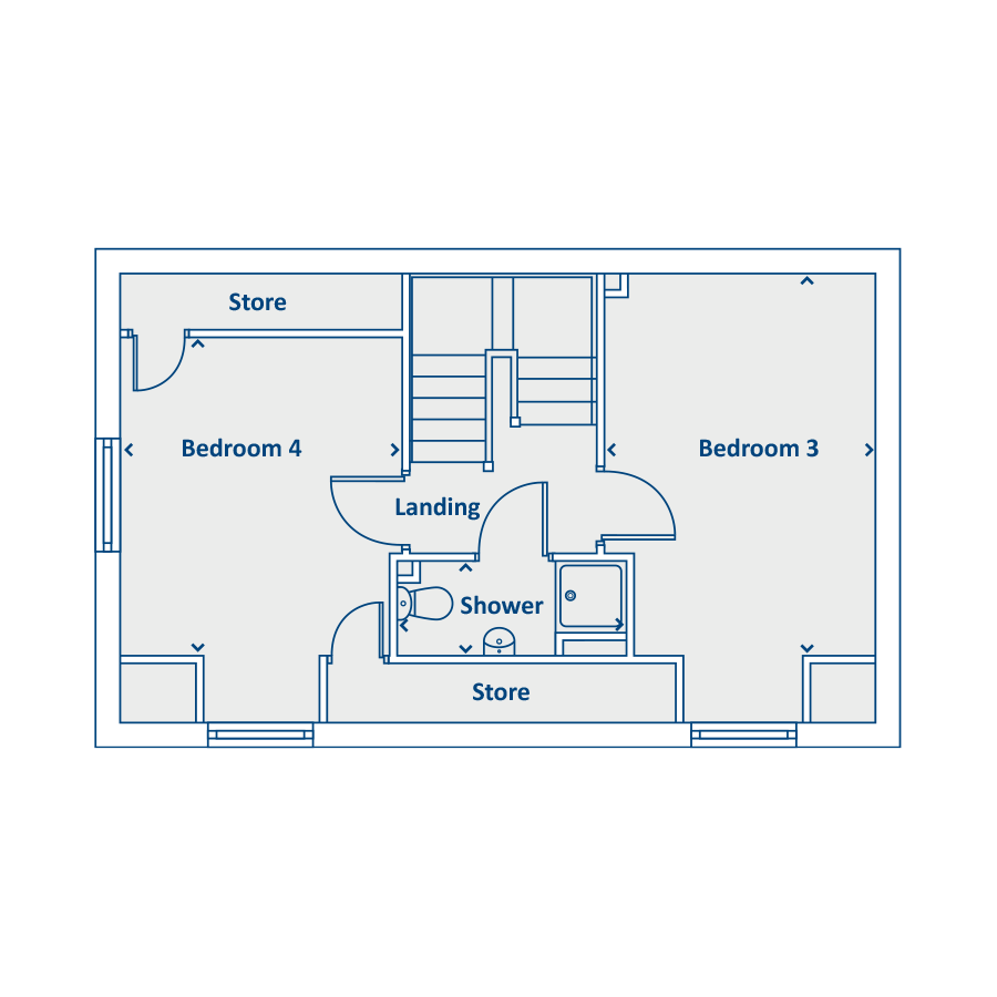 Second Floor Floorplan