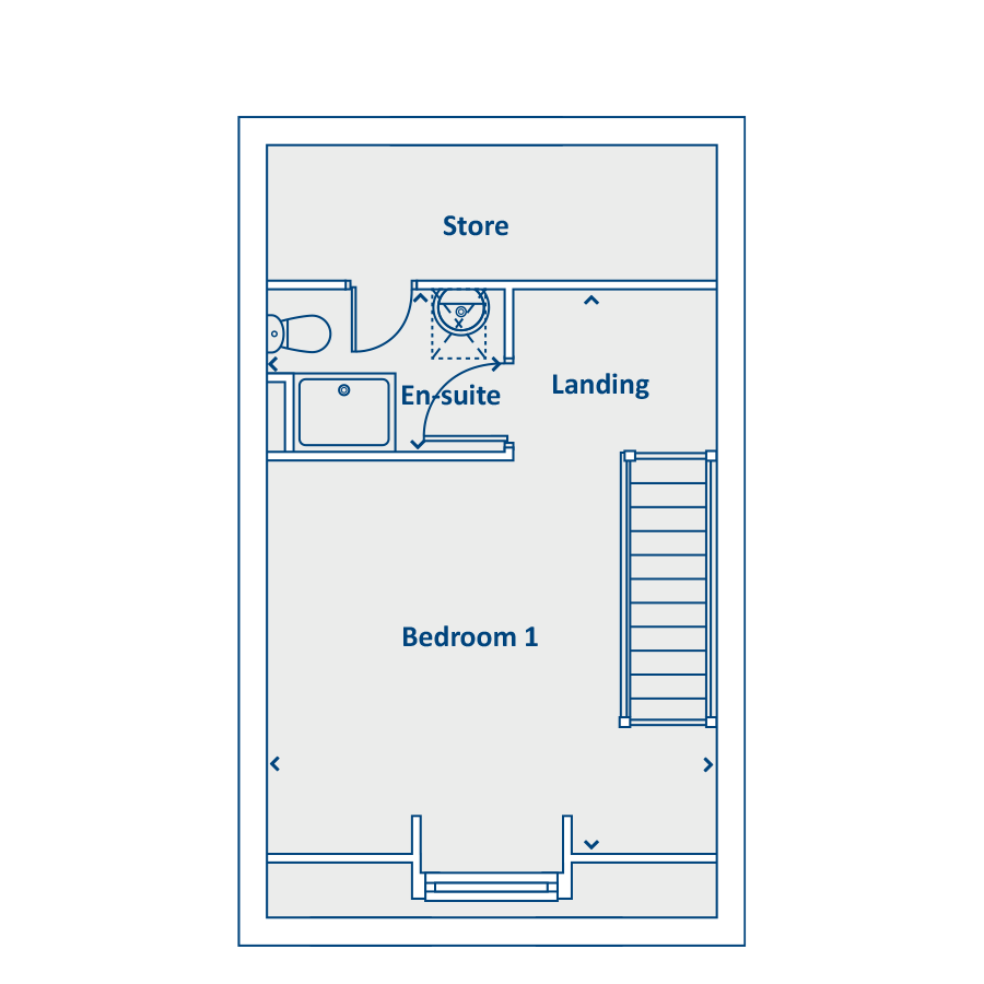 Second Floor Floorplan