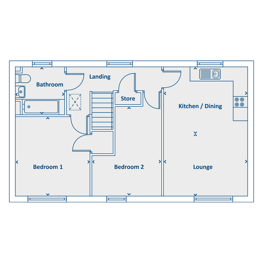 First Floor Floorplan