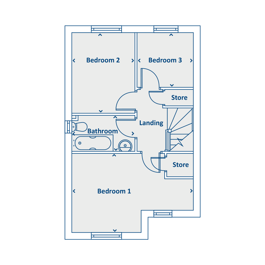 First Floor Floorplan