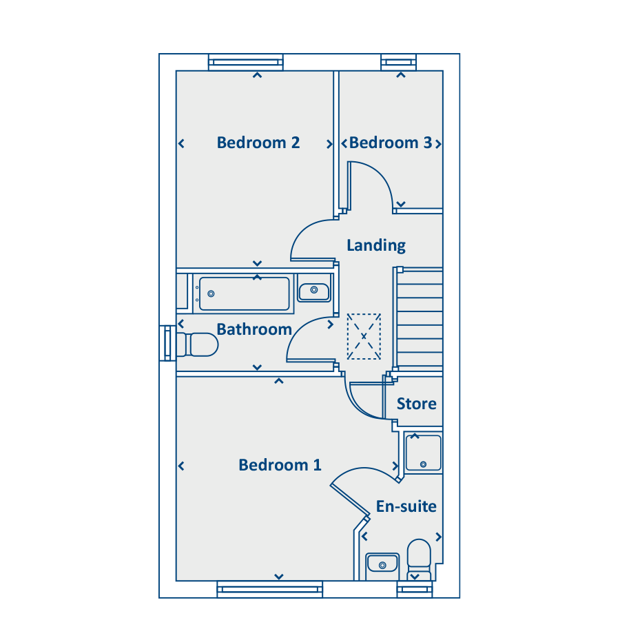 First Floor Floorplan