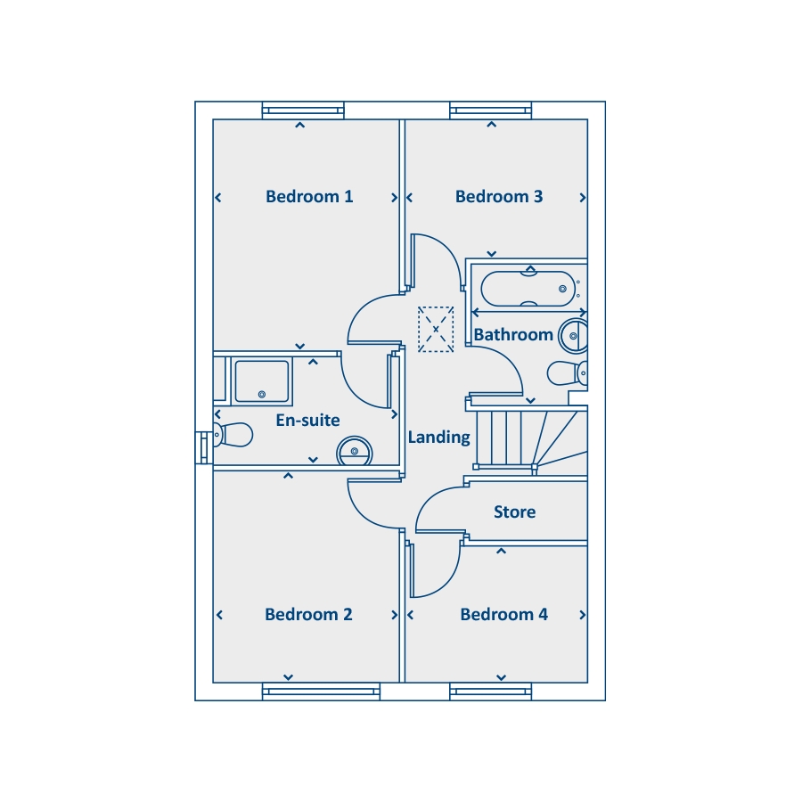 First Floor Floorplan