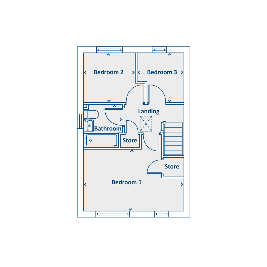 First Floor Floorplan