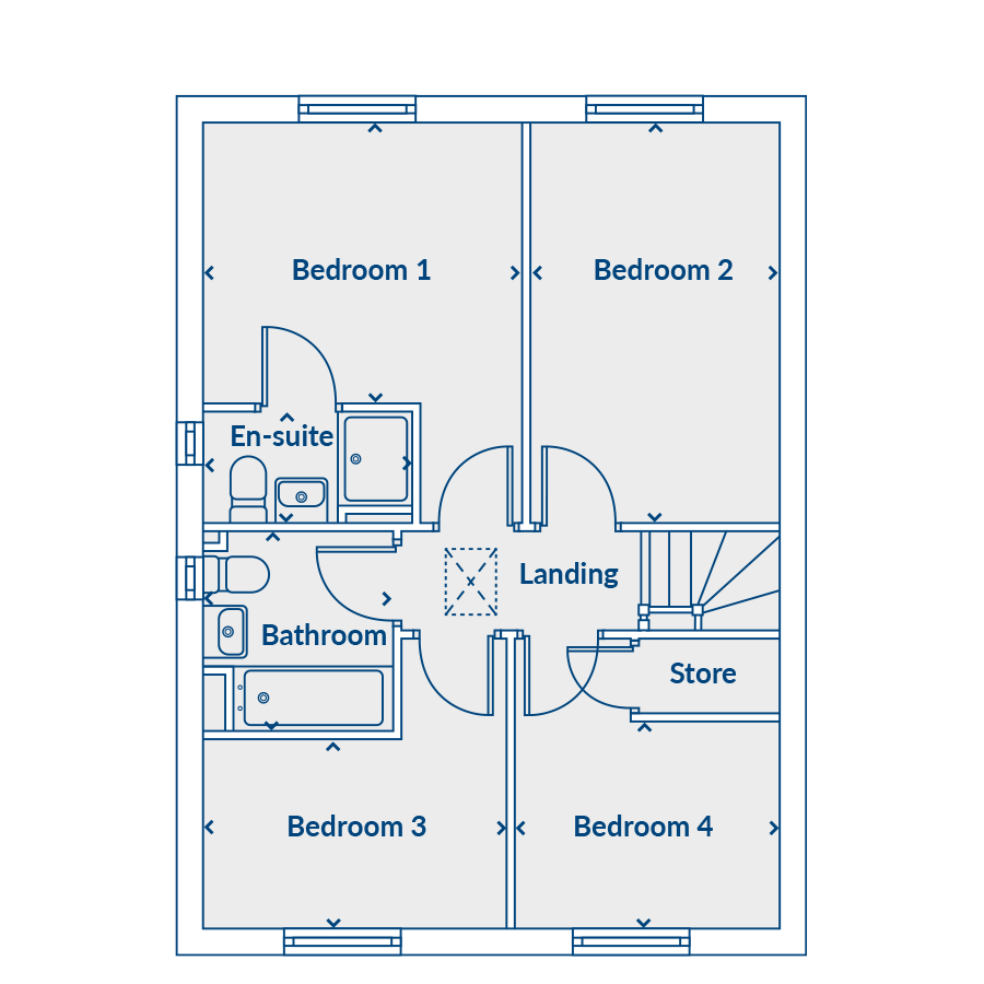 First Floor Floorplan
