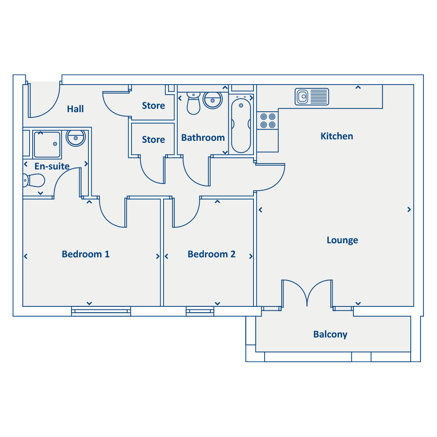 Apartment Layout Floorplan