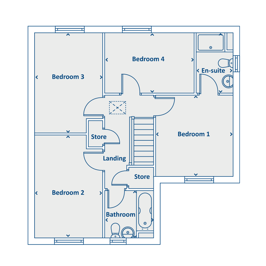 First Floor Floorplan