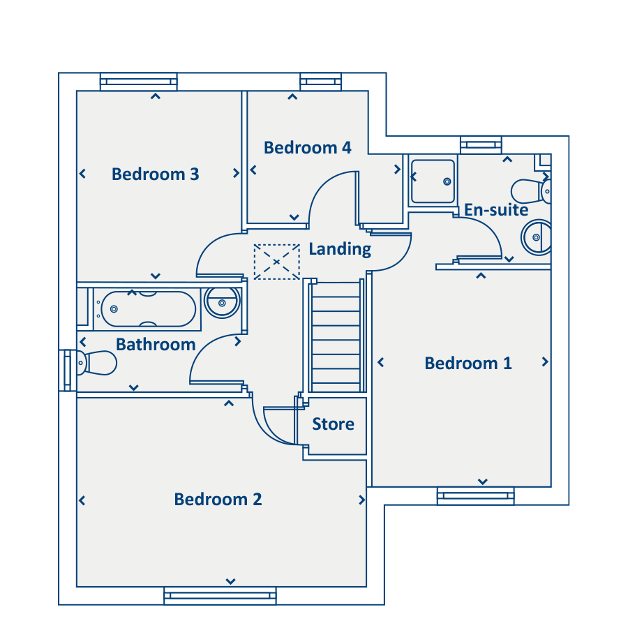 First Floor Floorplan
