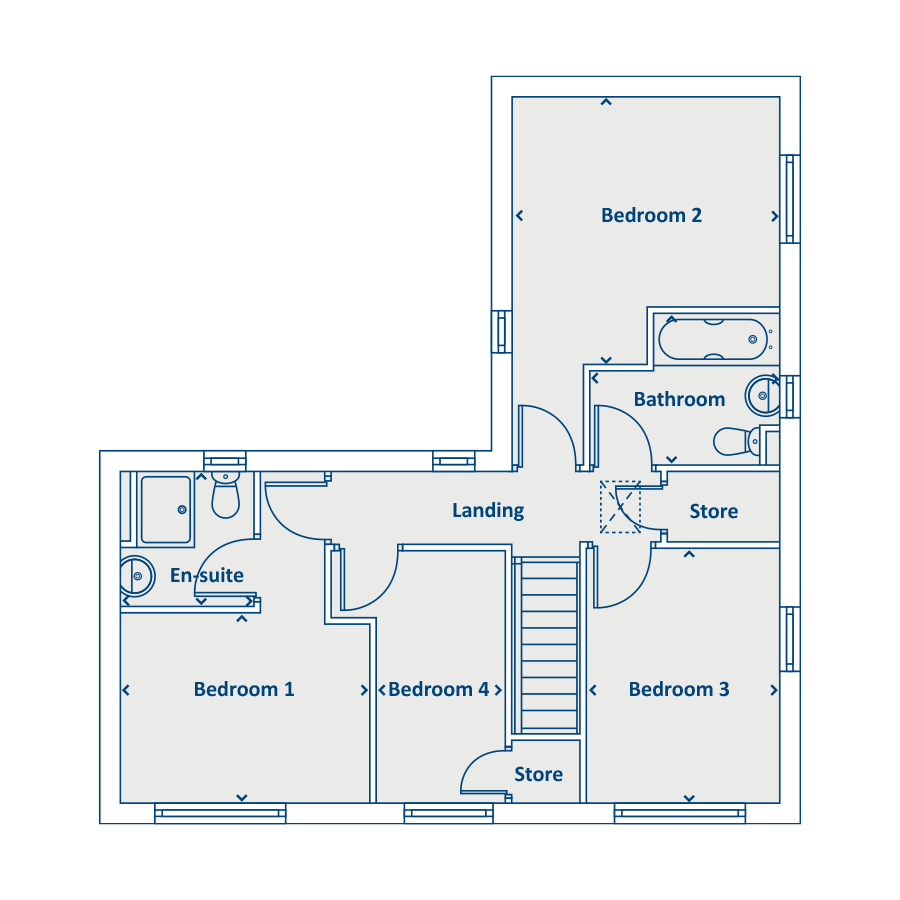 First Floor Floorplan