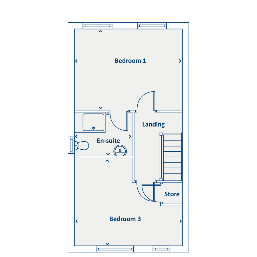 Second Floor Floorplan