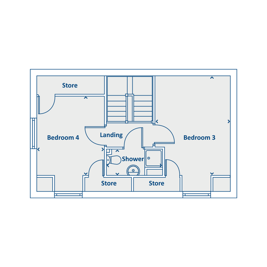 Second Floor Floorplan