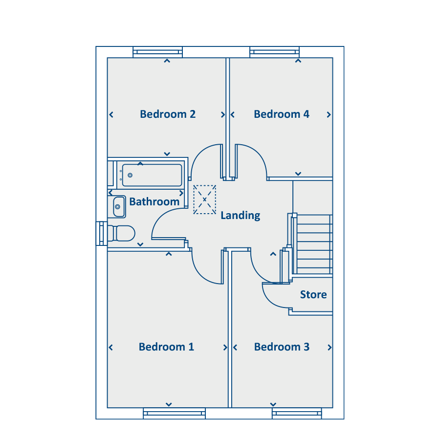 First Floor Floorplan