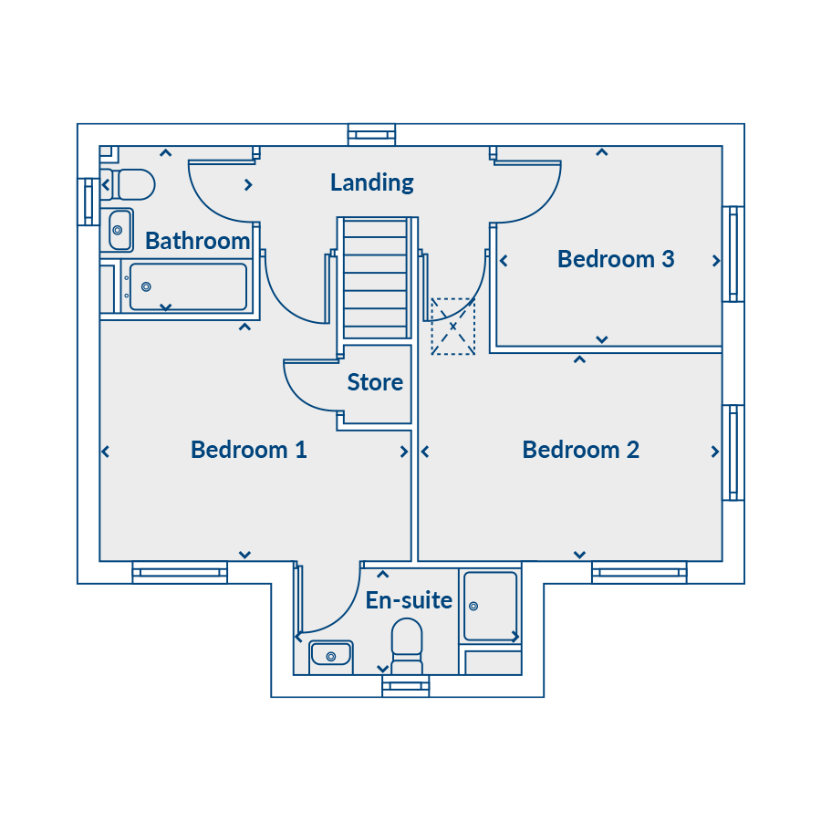 First Floor Floorplan