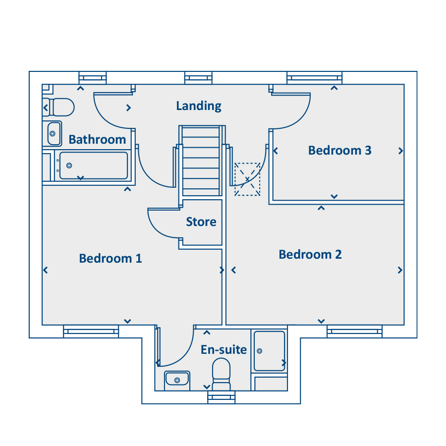 First Floor Floorplan