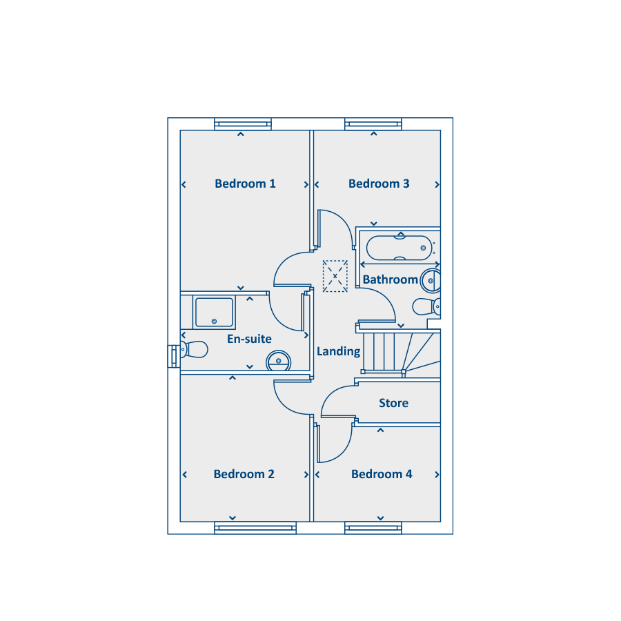 First Floor Floorplan