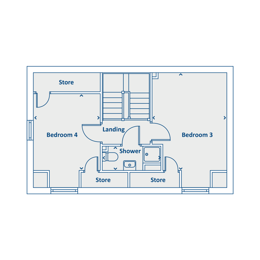 Second Floor Floorplan