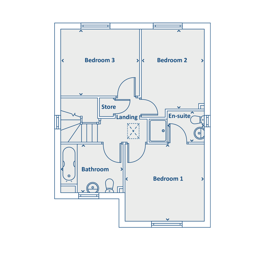 First Floor Floorplan