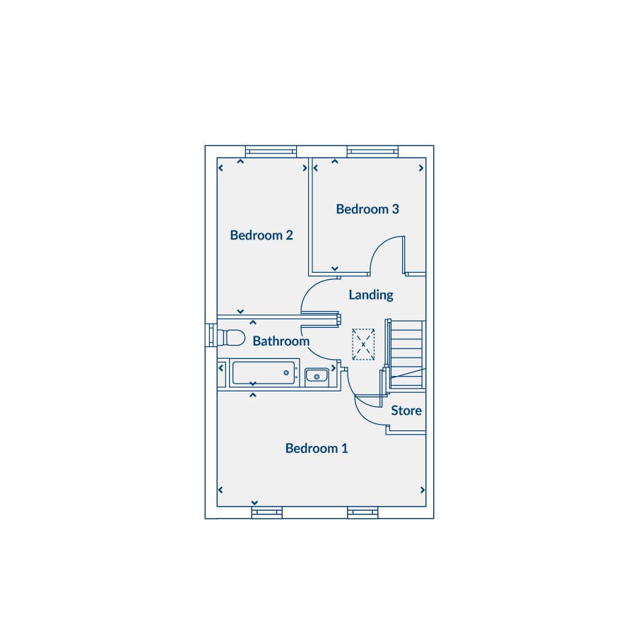 First Floor Floorplan