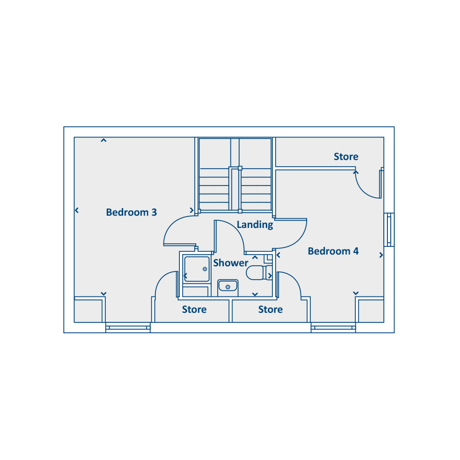 Second Floor Floorplan