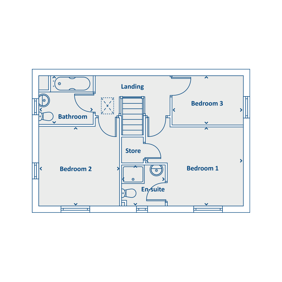 First Floor Floorplan