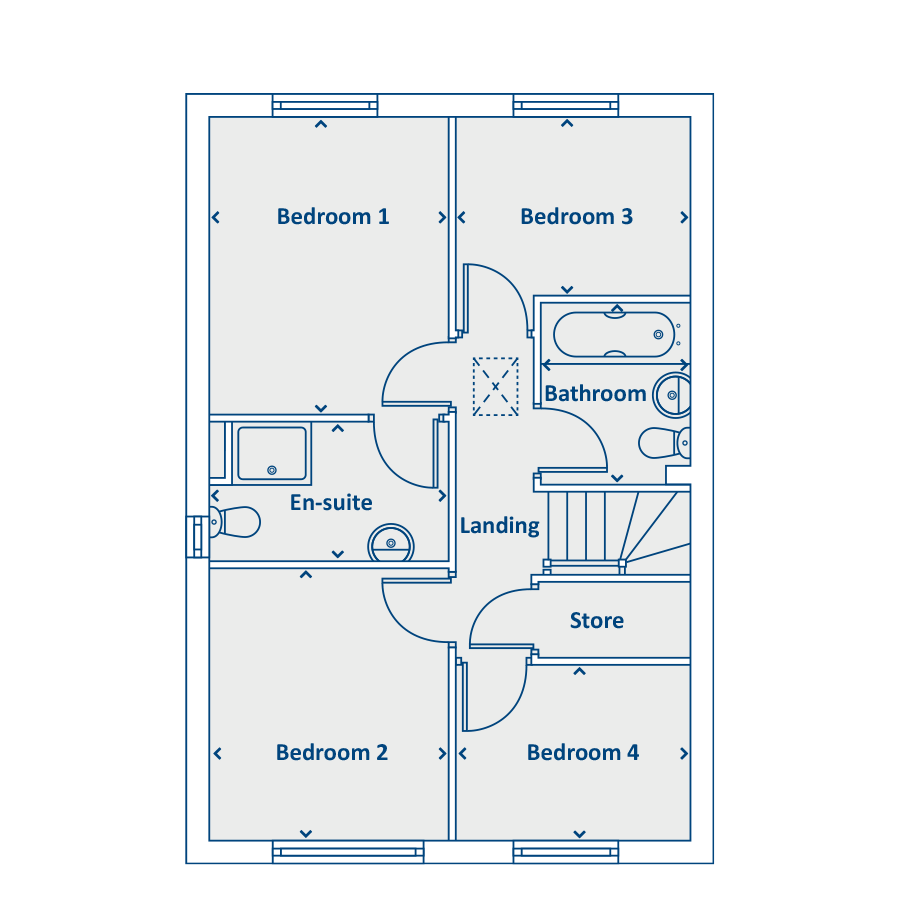 First Floor Floorplan