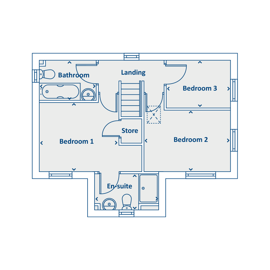 First Floor Floorplan