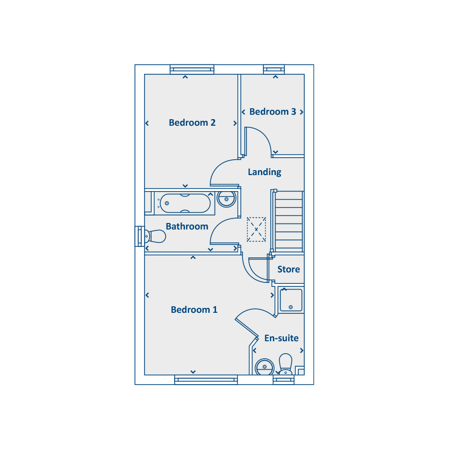 First Floor Floorplan