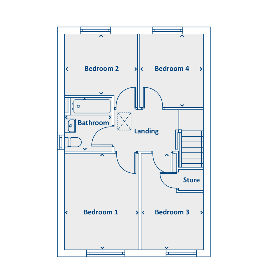 First Floor Floorplan