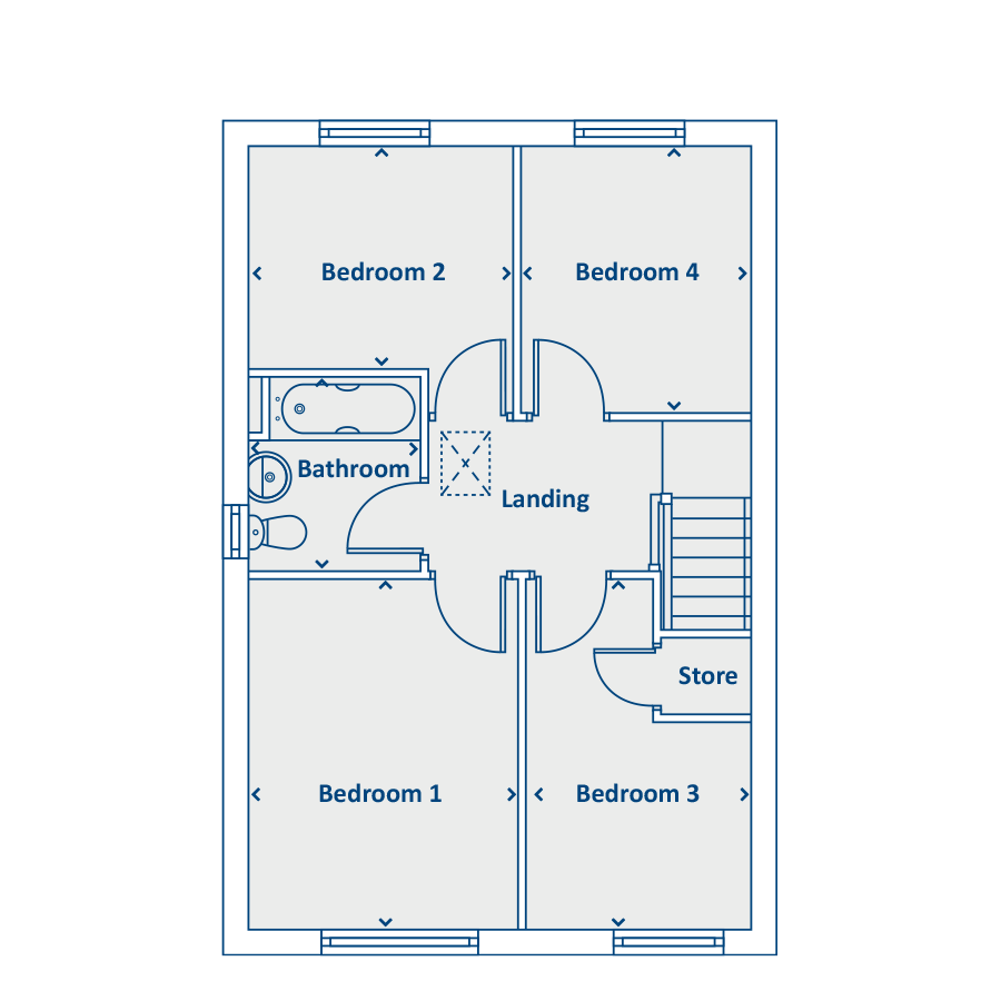 First Floor Floorplan