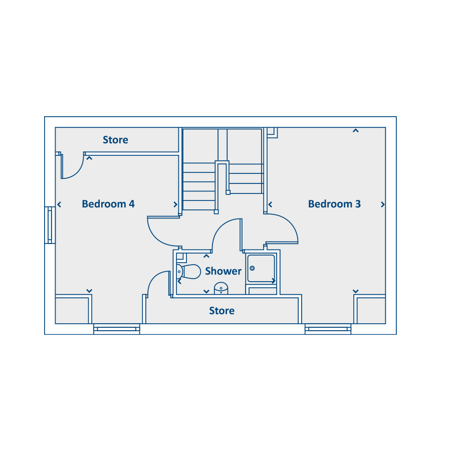 Second Floor Floorplan
