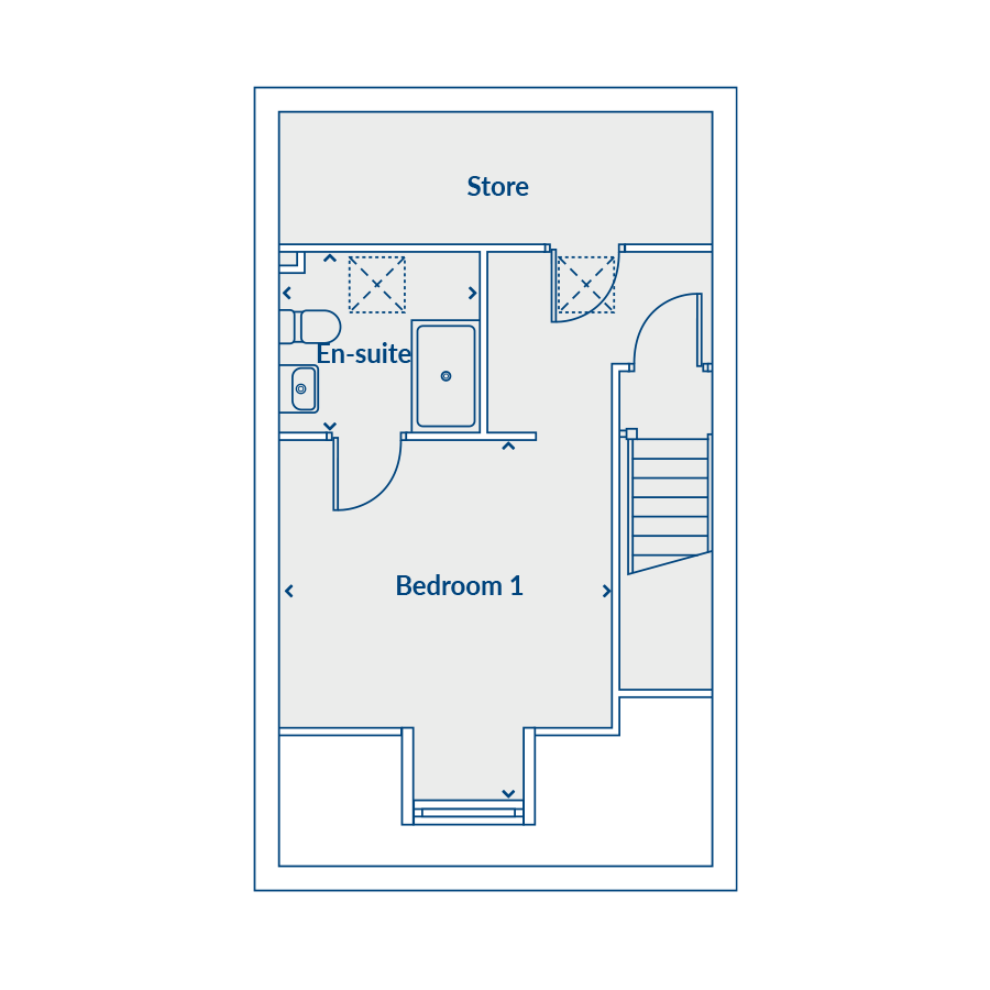 Second Floor Floorplan