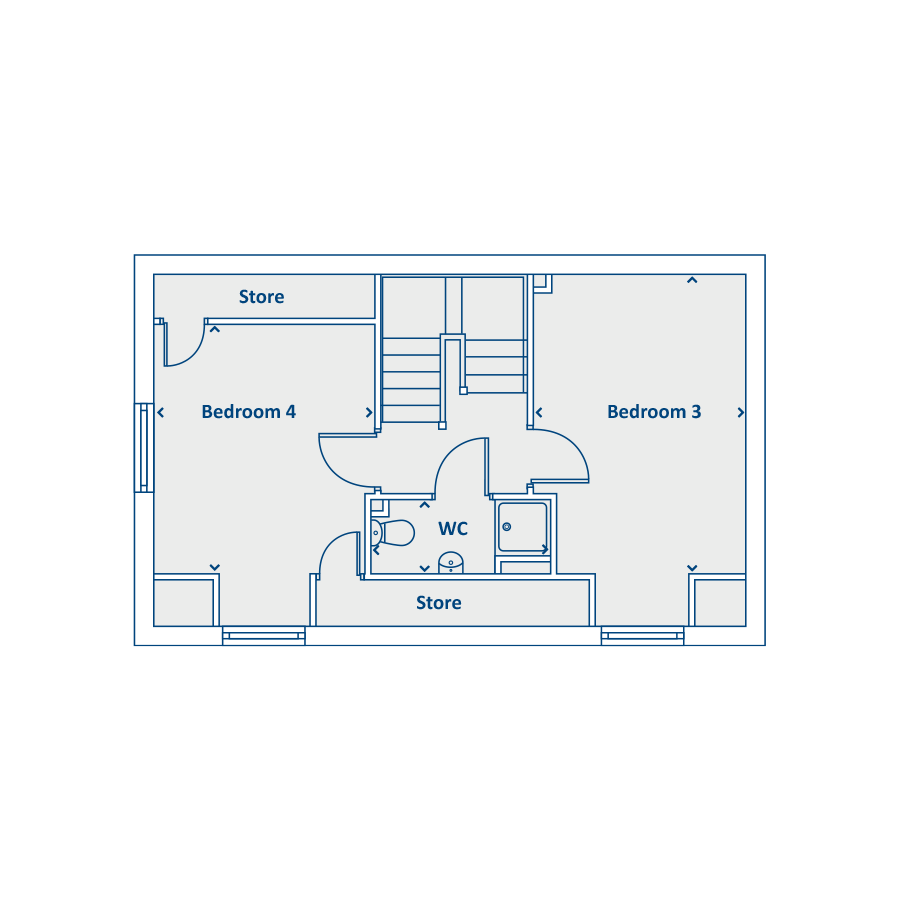 Second Floor Floorplan