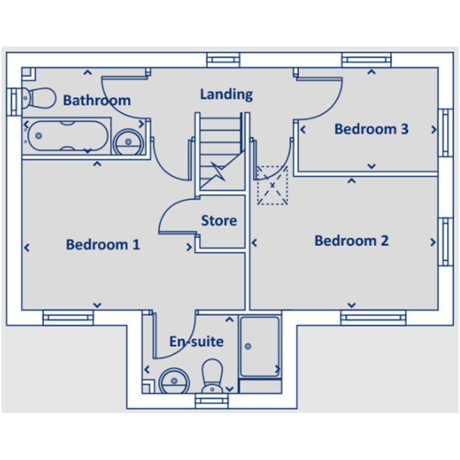 First Floor Floorplan