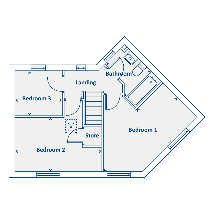 First Floor Floorplan