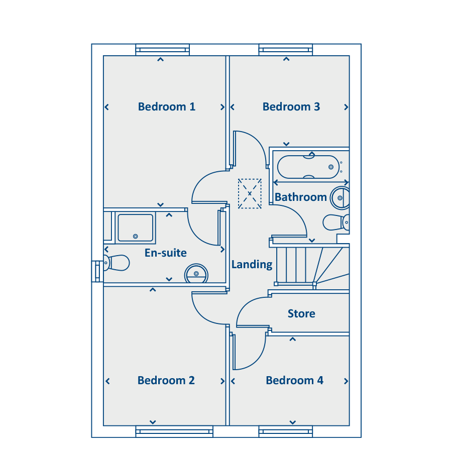 First Floor Floorplan