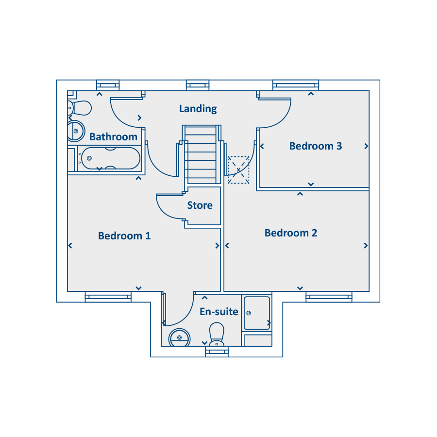 First Floor Floorplan