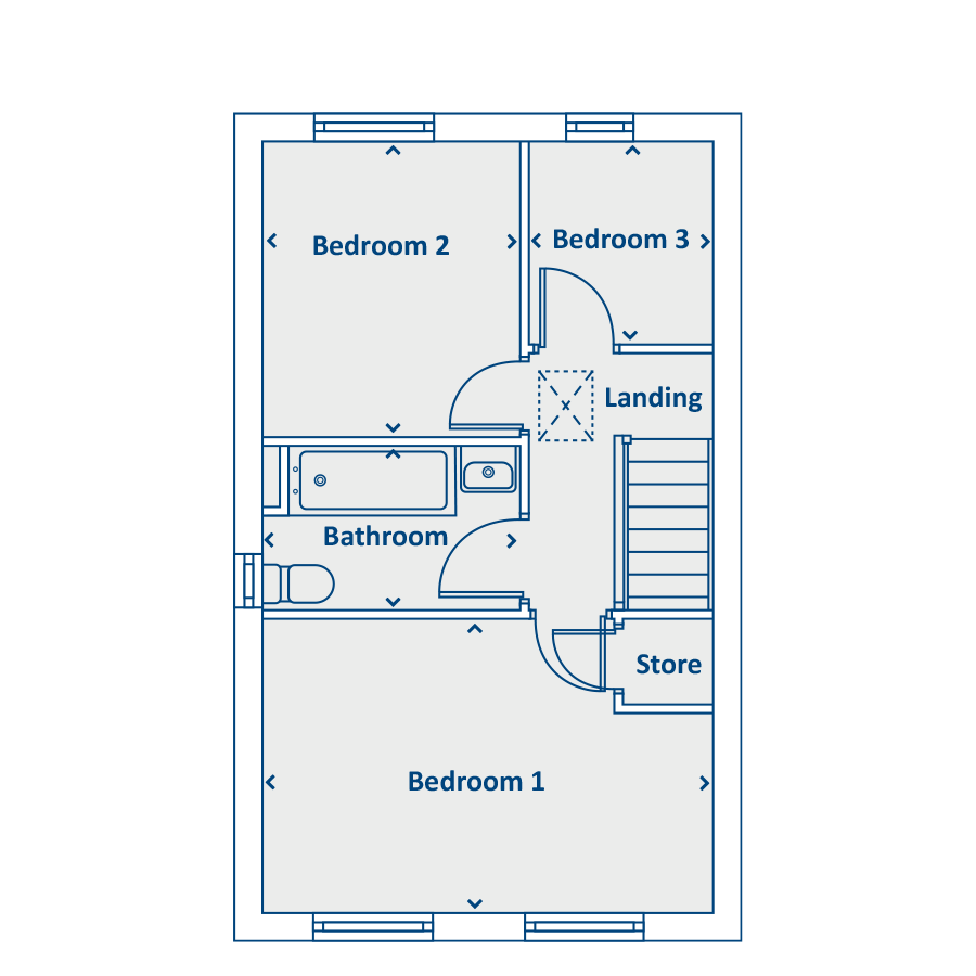 First Floor Floorplan